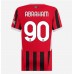 AC Milan Tammy Abraham #90 Hjemmedrakt Dame 2024-25 Kortermet